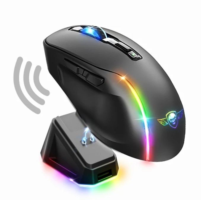 Spirit of Gamer Raton Inalambrico Elite M50 Negro