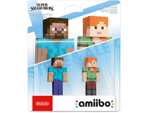 Añadir a la cesta Amiibo Minecraft Steve y Alex (Super Smash Bros) Amiibo Minecraft Steve y Alex (Super Smash Bros)
