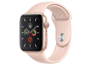 Añadir a la cesta Apple Watch Series 5 44mm GPS Aluminio oro con correa Rosa Arena Sport MWVE2TY/A Apple Watch Series 5 44mm GPS Aluminio oro con correa Rosa Arena Sport MWVE2TY/A