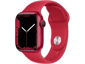 Añadir a la cesta Apple Watch Series 7 GPS 41 mm Caja de Aluminio en Rojo/Correa deportiva Roja Apple Watch Series 7 GPS 41 mm Caja de Aluminio en Rojo/Correa deportiva Roja