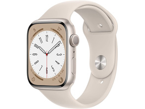 Añadir a la cesta Apple Watch Series 8 GPS 45mm Blanco Estrella/Correa Blanco Estrella Apple Watch Series 8 GPS 45mm Blanco Estrella/Correa Blanco Estrella