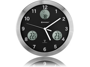 Añadir a la cesta Bresser Reloj de Pared MyTime IO 30cm Negro Bresser Reloj de Pared MyTime IO 30cm Negro