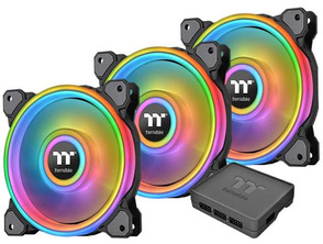 Añadir a la cesta Pack 3 Ventiladores Thermaltake Ring Quad 14 cm RGB Pack 3 Ventiladores Thermaltake Ring Quad 14 cm RGB