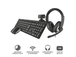Añadir a la cesta Pack 4 en 1 Trust QOBY Home Office Set (Webcam+Teclado+Ratón+Auriculares) Pack 4 en 1 Trust QOBY Home Office Set (Webcam+Teclado+Ratón+Auriculares)