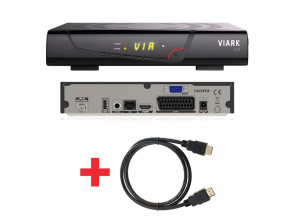 Añadir a la cesta Receptor Satélite Viark SAT HD + Cable HDMI Receptor Satélite Viark SAT HD + Cable HDMI