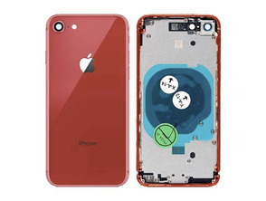 ▷ Carcasa iPhone 8 Trasera Rojo Repuesto