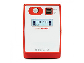 Añadir a la cesta SAI Línea Interactiva Salicru 650 SOHO+ 650VA/360W 2*Schuko SAI Línea Interactiva Salicru 650 SOHO+ 650VA/360W 2*Schuko