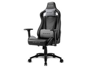 Añadir a la cesta Silla Gaming Sharkoon Elbrus 2 Negro Gris 160G Silla Gaming Sharkoon Elbrus 2 Negro Gris 160G