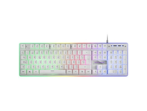 Añadir a la cesta Teclado Gaming SemiMecánico Mars Gaming MK220ES/ Blanco Teclado Gaming SemiMecánico Mars Gaming MK220ES/ Blanco