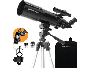 Añadir a la cesta Telescopio Celestron Travel Scope 80 c/ Adaptador Smartphone Telescopio Celestron Travel Scope 80 c/ Adaptador Smartphone