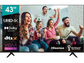 Añadir a la cesta Televisión LED Hisense 43A6BG 43'' Smart TV 4K/Wifi/BT Televisión LED Hisense 43A6BG 43'' Smart TV 4K/Wifi/BT