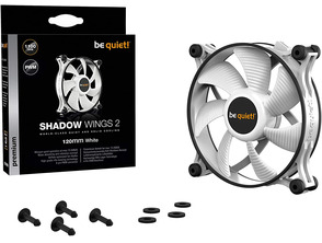 Añadir a la cesta Ventilador Be Quiet Shadow Wings 2 PWM White Ventilador Be Quiet Shadow Wings 2 PWM White