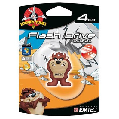 Memoria USB 4 Gb Taz