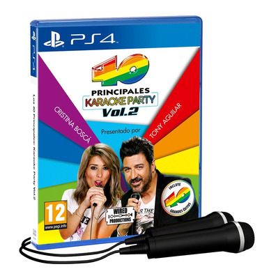 40 PRINCIPALES: KARAOKE PARTY VOL. 2 CON MICROFONOS