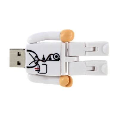 Memoria USB 8 GB Doctor (Blanco)