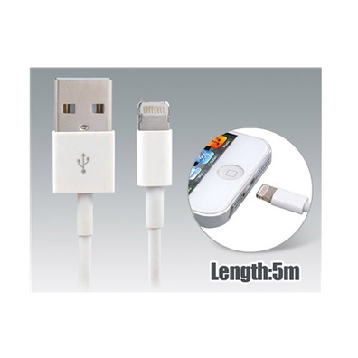 Cable de recarga para iPhone 5 (5 metros)