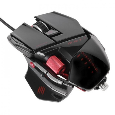 Ratón Saitek Cyborg Rat 5 Rojo