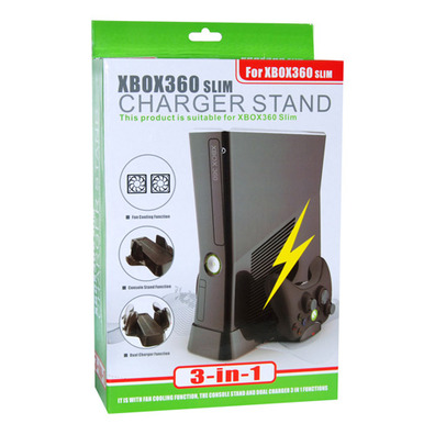 3 in 1 Multifunction Stand for Xbox 360 Slim