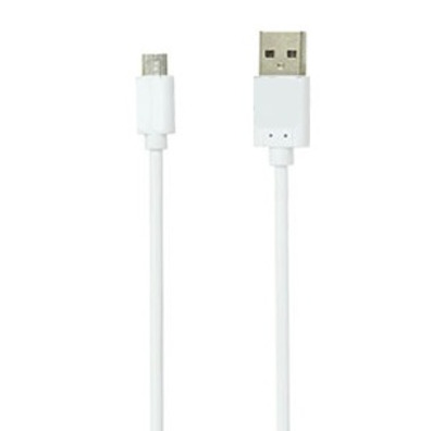 Cable de recarga USB-MicroUSB Universal Blanco