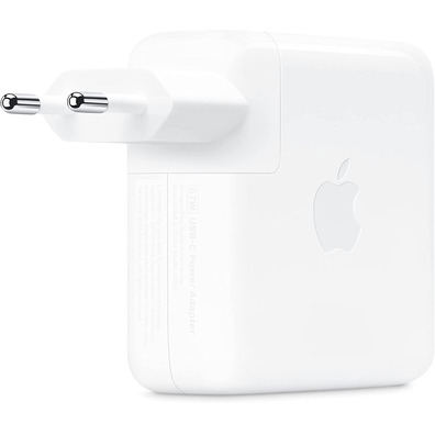 Adaptador de Corriente Apple MKU63AA/A USB-C 67W MacBook Pro 13''/14''