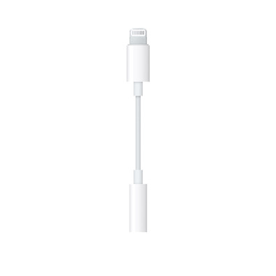 Adaptador Lightning Apple para auriculares de 3,5 mm