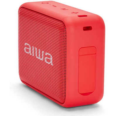 Altavoz Aiwa BS-200RD Bluetooth Rojo