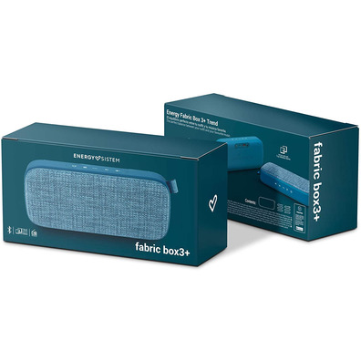 Altavoz Energy Sistem Fabric Box 3+ Trend Blue BT