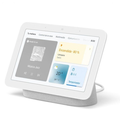 Altavoz Inteligente Google NEST HUB (2ª Generación) Tiza