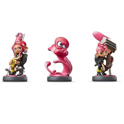 Amiibo Splatoon (Octoling Chico, Chica, Pulpo)