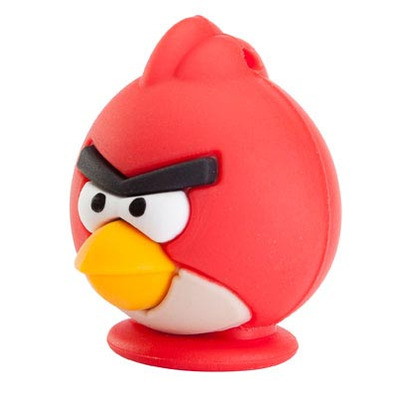 Memoria USB Angry Birds Rojo 4 Gb