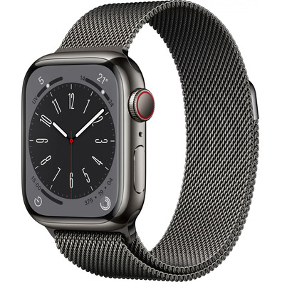 Apple Watch Series 8 GPS/Cellular 41mm Milanese Loop Grafito MNJM3TY/A