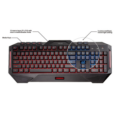 Asus Teclado Gaming Cerberus