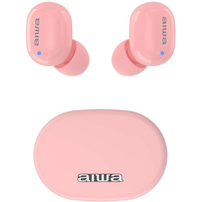 Auriculares Bluetooth Aiwa EBTW-150PK Rosa