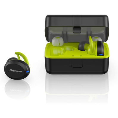 Auriculares Bluetooth Pioneer SE-E9TW con estuche de carga Amarillos