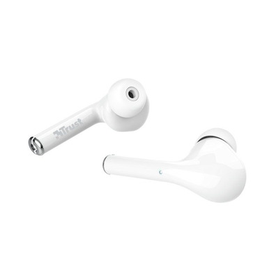 Auriculares In-Ear Trust Nika Touch White BT5.0 TWS