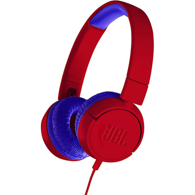 Auriculares JBL JR300 Jack 3.5'' Rojo