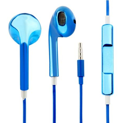 Auriculares Manos Libres para iPhone Azul