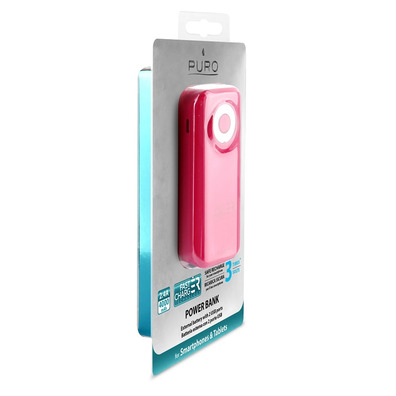 Batería externa Rosa 4000 mAh Puro