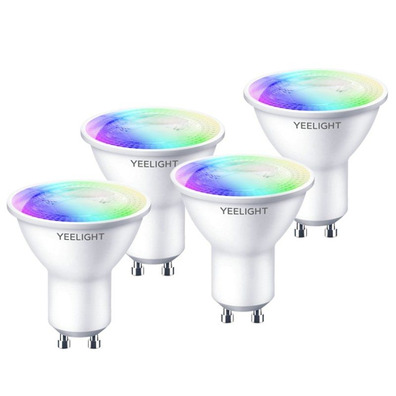 Bombilla Inteligente Yeelight Smart Bulb W1 GU10 350 Lúmenes (4uds)