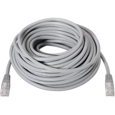 Cable Red RJ45 UTP CAT6 Aisens 15M Gris