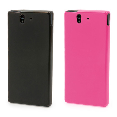 Funda MiniGel para Sony Xperia Z Muvit Negro