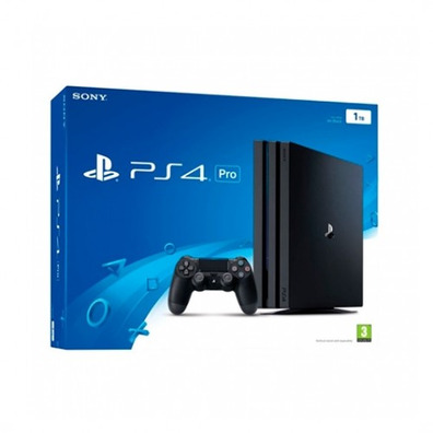 Consola Playstation 4 Pro (1TB) Negra