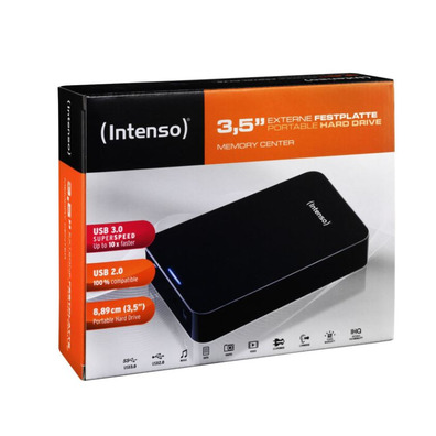 Disco Duro Externo Intenso Memory Center 6 TB 3.5'' Negro