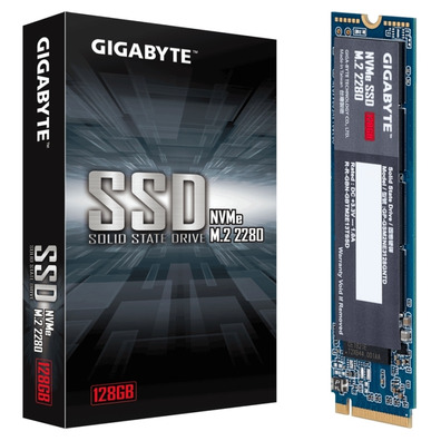 Disco Duro Gigabyte GP-GSM2NE3128GNTD SSD NVMe M.2 128 GB 2280