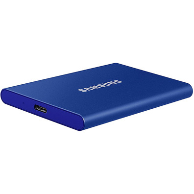 Disco Externo SSD Samsung Portable T7 500GB USB 3.2 Azul