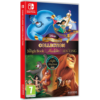 Disney Classic Games Collection (Aladdin, Rey León, El Libro de la Selva) Switch