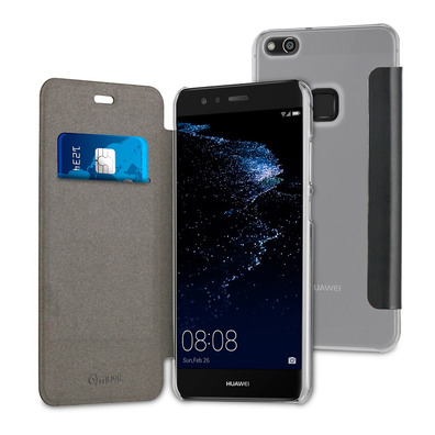 Funda Folio Negra Huawei P10 Lite Muvit