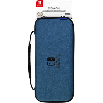 Funda Hori Slim Touch Pouch Azul (Nintendo Switch OLED)