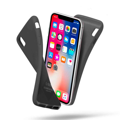 Funda Polo para iPhone X SBS Negro