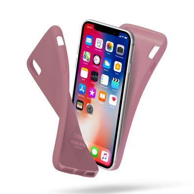 Funda Polo para iPhone X SBS Rosa